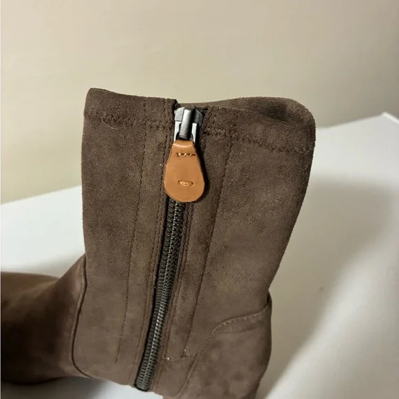 Gentle Souls Tan Suede Ankle Booties - Picture 5 of 5